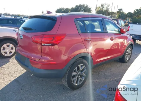 2015 Kia Sportage Lx z USA, uszkodzony, nr VIN KNDPB3AC0F7696930